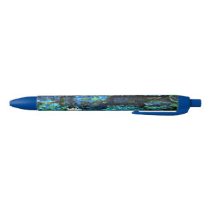 Monet - Water Lilies Blue Pen