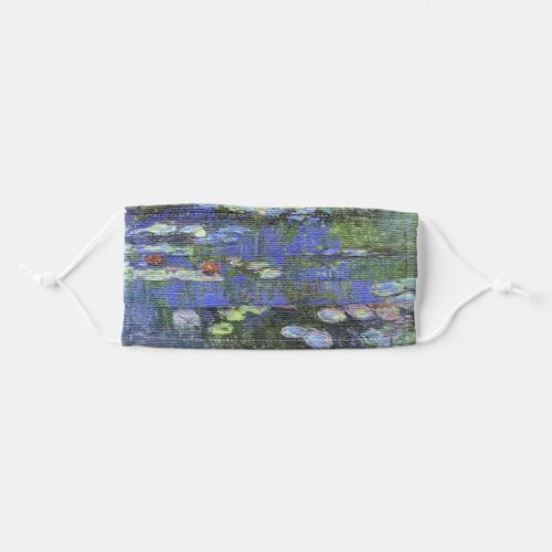 Monet Water Lilies Face Mask