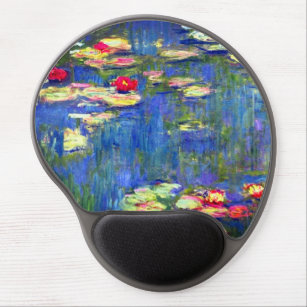 Monet Water Lilies  Gel Mouse Pad