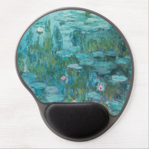 MONET Water Lilies Gel Mouse Pad