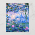 Monet Water Lilies Invitations<br><div class="desc">Monet Water Lilies invitations. Oil painting on canvas from 1916. Monet painted his famous water lily pond obsessively during the final years of his career, drawing inspiration from the light of the sun and its shifting effect on the water and the aquatic flowers and foliage. This painting features a vibrant...</div>