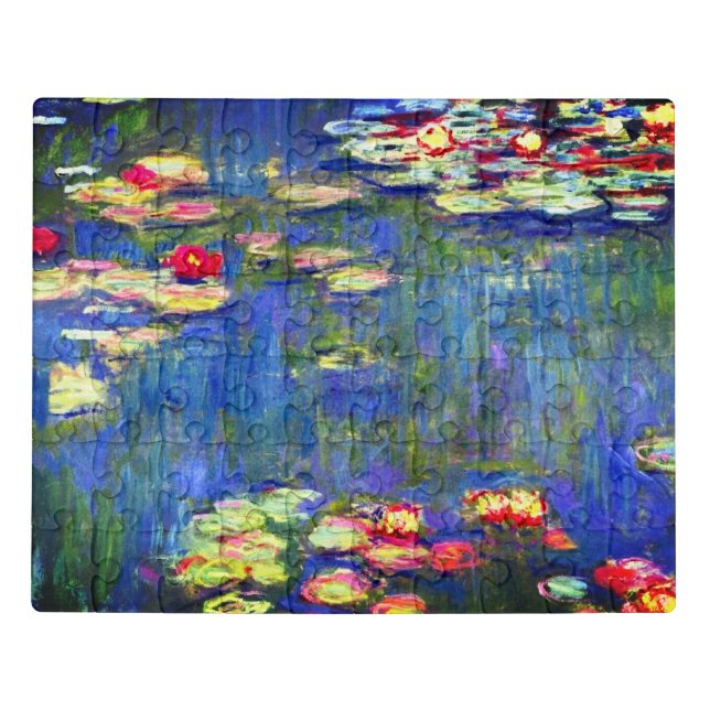 Monet Water Lilies  Jigsaw Puzzle (Puzzle Horizontal)