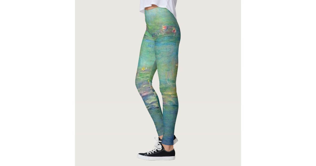 Water Lilies by Claude Monet Leggings