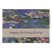 Monet Water Lilies Masterpiece Painting (Front Horizontal)