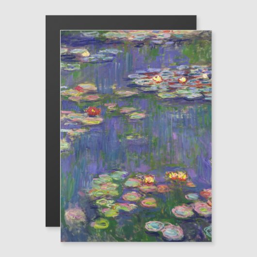Monet Water Lilies Masterpiece Painting (Front/Back)
