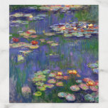 Monet Water Lilies Masterpiece Painting Envelope Liner<br><div class="desc">Monet Water Lilies - This classic Monet painting was painted by Claude Monet in 1916. It is part of his famous water lilies collection where he paints in his garden in Giverney,  France. A masterpiece painting.</div>