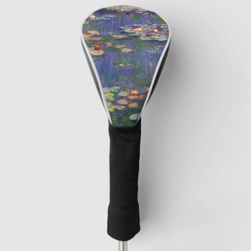 Monet Water Lilies Masterpiece Painting Golf Head Cover