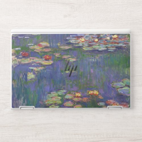 Monet Water Lilies Masterpiece Painting HP Laptop Skin