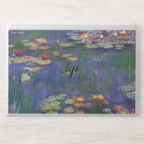 Monet Water Lilies Masterpiece Painting HP Laptop Skin