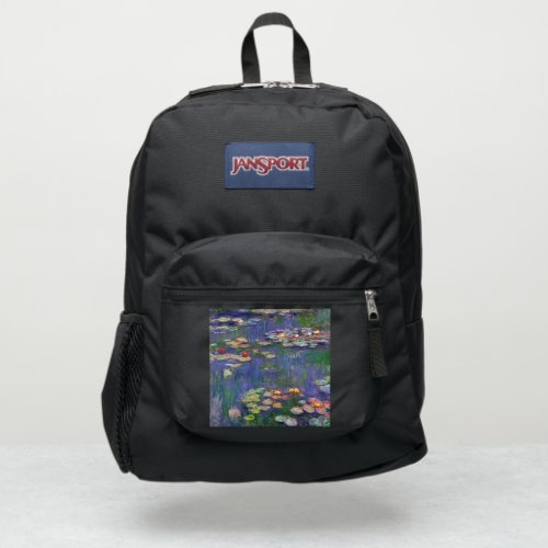 Monet Water Lilies Masterpiece Painting JanSport Backpack