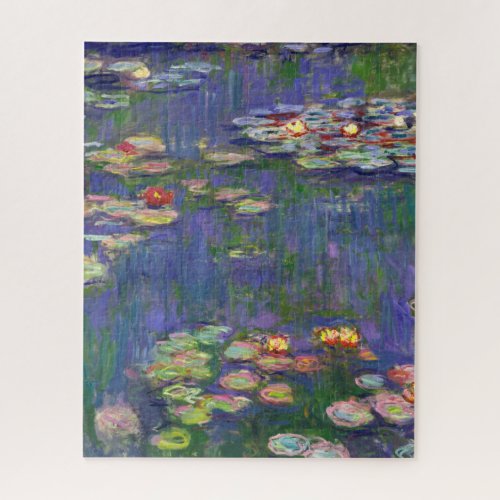 Monet Water Lilies Masterpiece Painting Jigsaw Puzzle