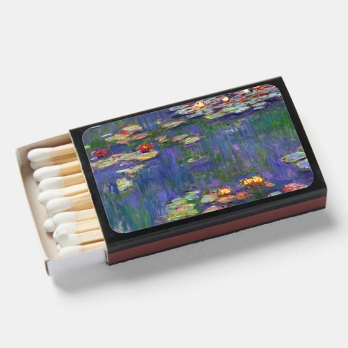 Monet Water Lilies Masterpiece Painting Matchboxes