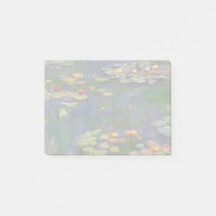 Monet Water Lilies Masterpiece Painting Post-it Notes