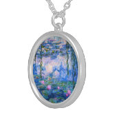 Monet Water Lilies Necklace (Front Right)