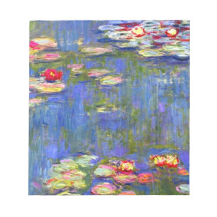 Monet Water Lilies Notepad