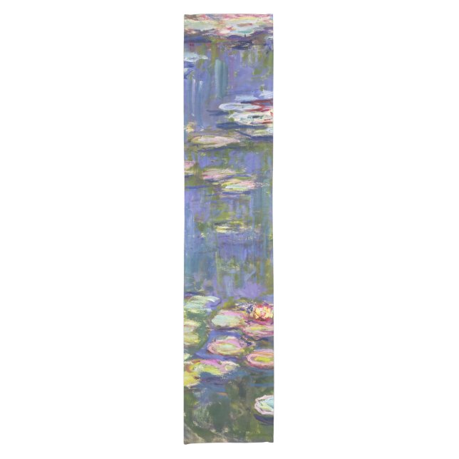 Monet - Water Lilies / Nympheas Short Table Runner (Front)