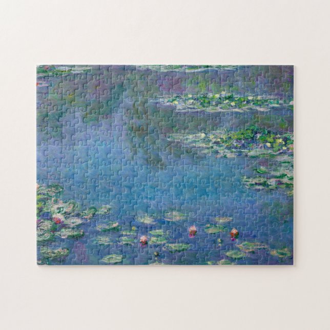 Monet Water Lilies Painting Jigsaw Puzzle (Horizontal)