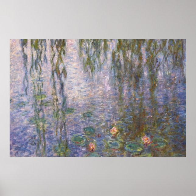 Monet Water Lilies Poster (Front)