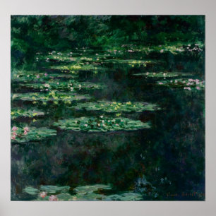 Monet - Water Lilies Poster