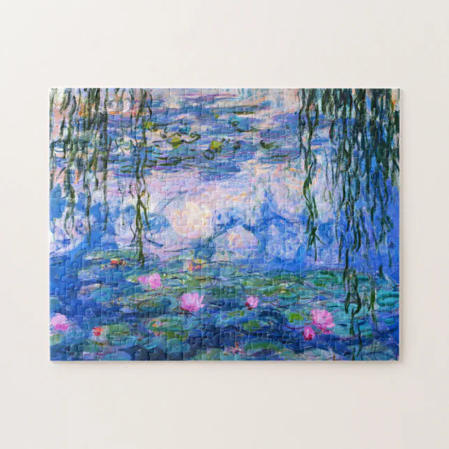 Monet Water Lilies Puzzle Zazzle Monet Water Lilies Puzzle Zazzle