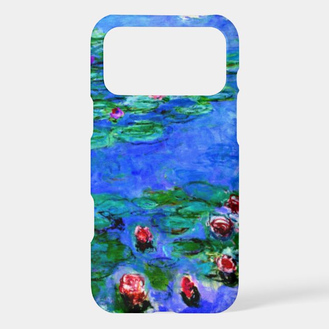 Monet - Water Lilies (red) Case-Mate iPhone Case (Back)