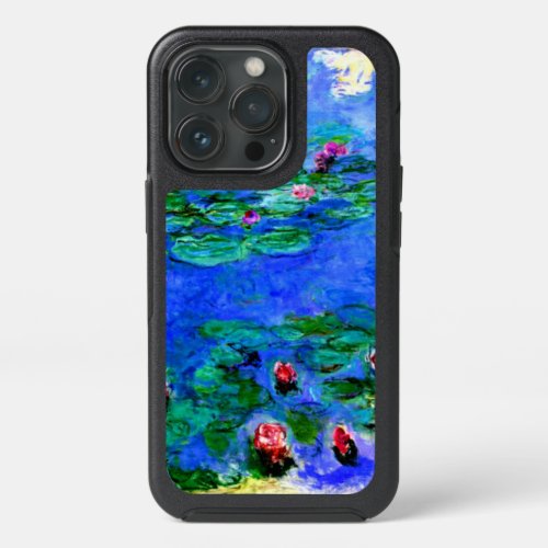 Monet _ Water Lilies red  iPhone 13 Pro Case