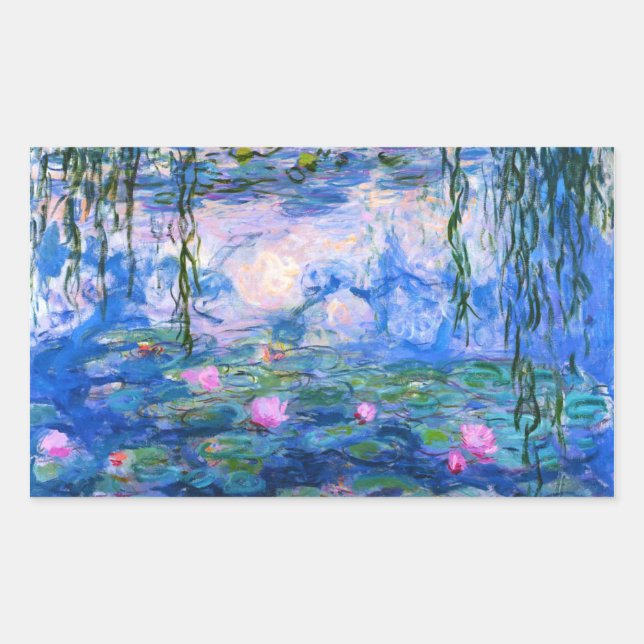 Monet Water Lilies Stickers (Front)