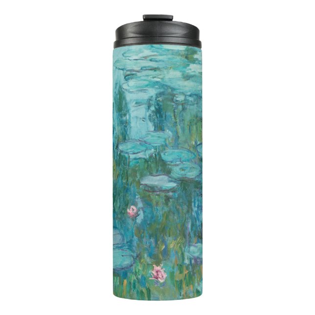 MONET Water Lilies Thermal Tumbler (Front)