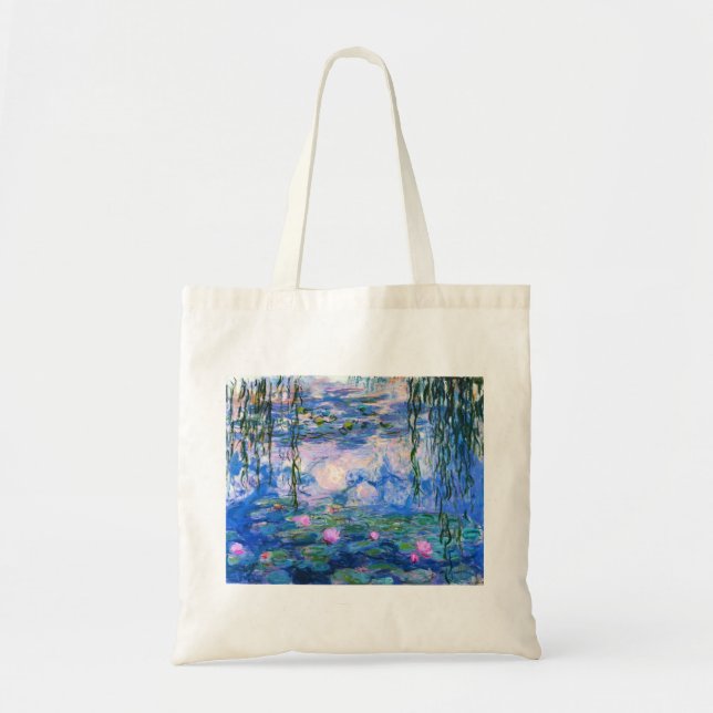 Monet Water Lilies Tote Bag (Front)