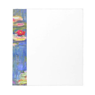 Monet Water Lilies Updated Notepad