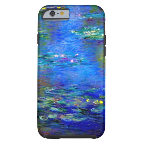 Monet Water Lilies v4 Tough iPhone 6 Case