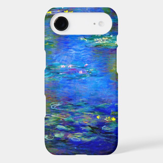 Monet Water Lilies v4 Tough iPhone 3 Cover (Back)