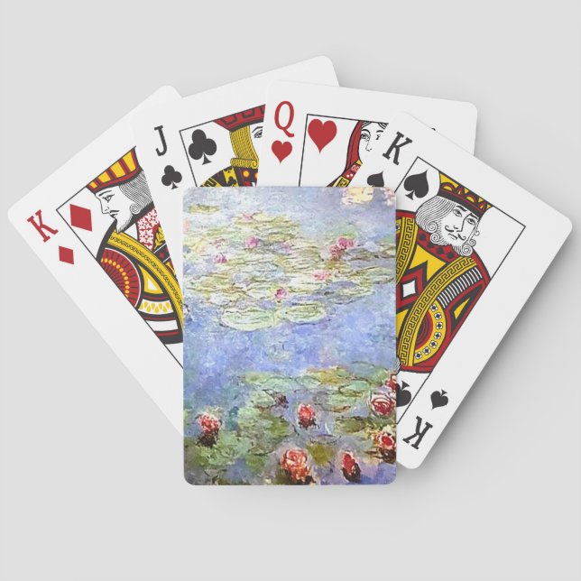 Monet "Water Lillies Playing Cards (Back)