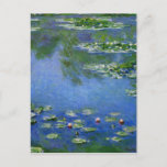 Monet Water Lillies Postcard<br><div class="desc">Monet Water Lillies</div>