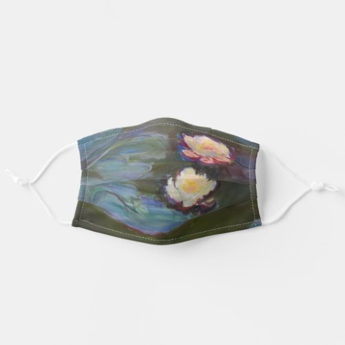 Monet Water Lily Lilies Pond Waterlilies Painting Adult Cloth Face Mask