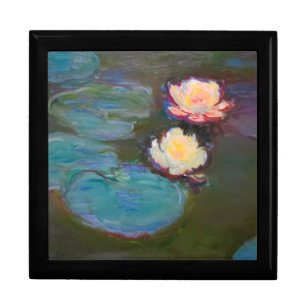 Monet Water Lily Lilies Pond Waterlilies Painting Gift Box