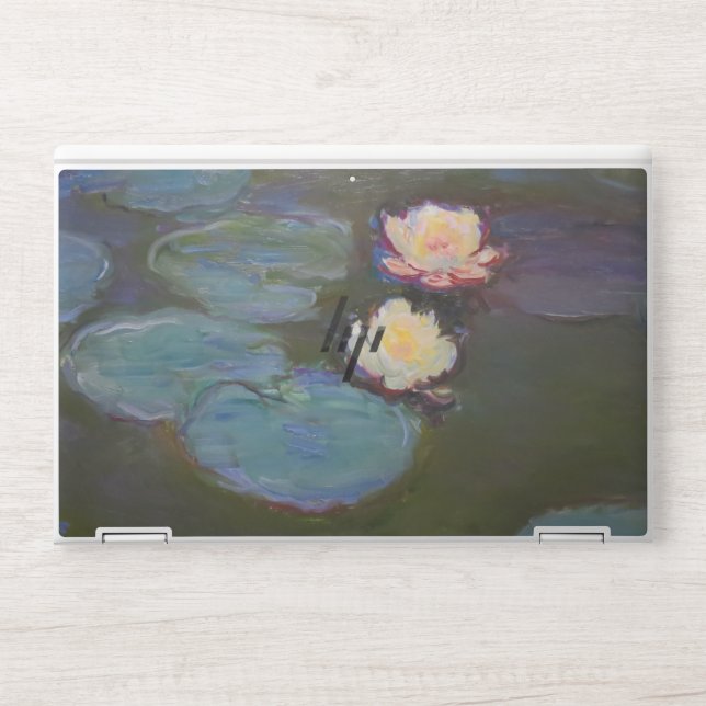 Monet Water Lily Lilies Pond Waterlilies Painting HP Laptop Skin (Front)