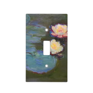 Monet Water Lily Lilies Pond Waterlilies Painting Light Switch Cover