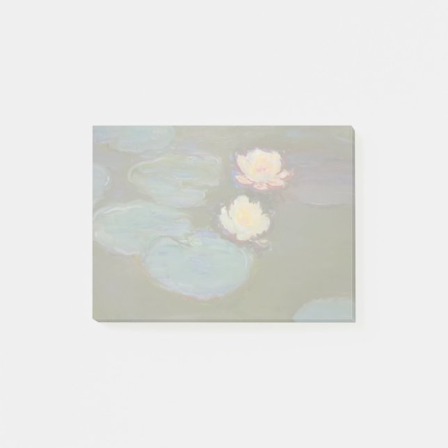 Monet Water Lily Lilies Pond Waterlilies Painting Post-it Notes (Front)