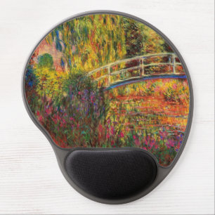 Monet Water Lily Pond and Water Irises Mousepad