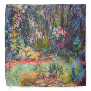 Monet Water Lily Pond Bandana