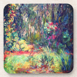 Monet Water Lily Pond Beverage Coaster