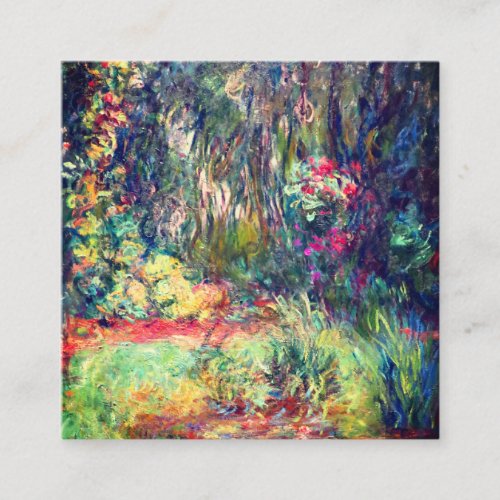 Monet Water Lily Pond Enclosure Card