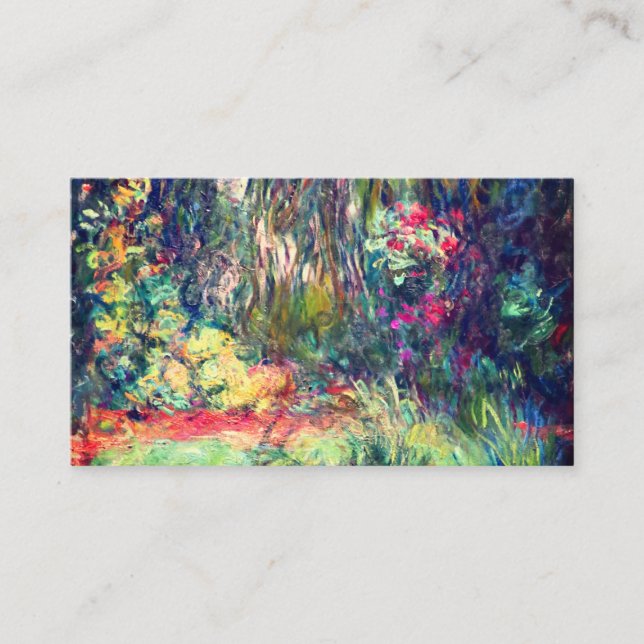 Monet Water Lily Pond Enclosure Card (Front)
