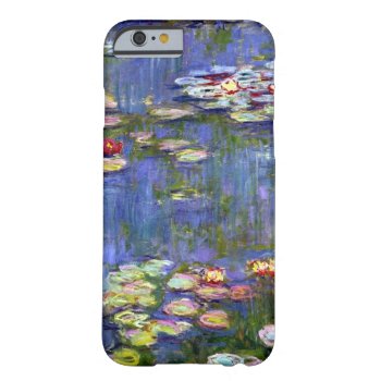 Monet Water Lily Pond Fine Art Barely There Iphone 6 Case by monet_paintings at Zazzle