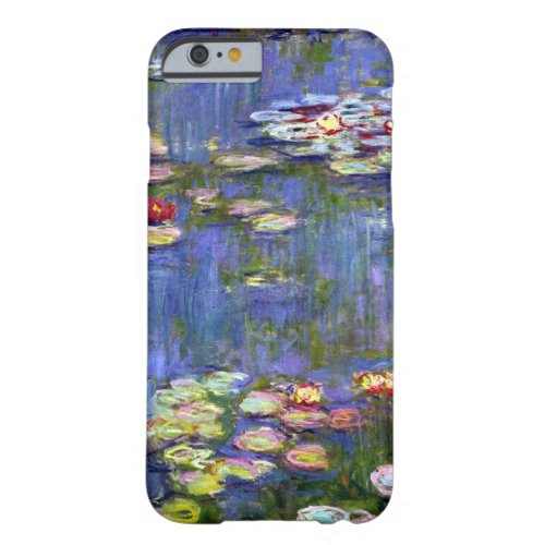 Monet Water Lily Pond Fine Art Barely There iPhone 6 Case