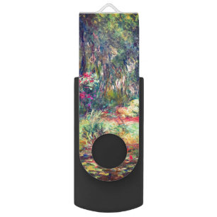 Monet Water Lily Pond Flash Drive