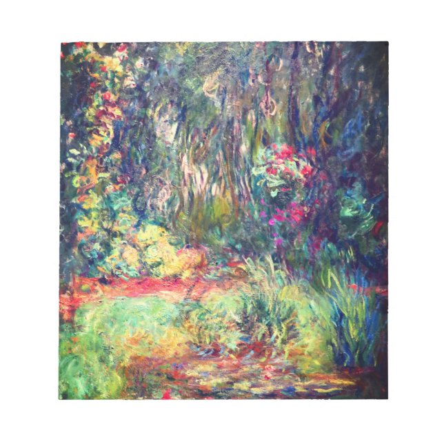 Monet Water Lily Pond Notepad (Front)