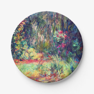 Monet Water Lily Pond Paper Plates