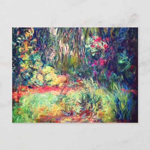 Monet Water Lily Pond Postcard